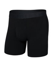 SAXX Boxershorts Droptemp Cooling Cotton Boxer Brief Fly schwarz Herren - 1 Stück